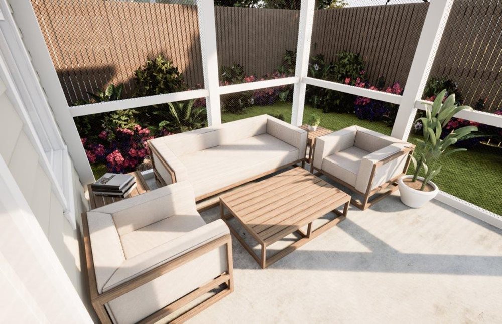 ScreenPorch at Harborwalk by Pulte