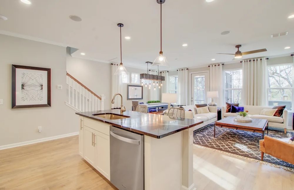 OpenLayout at MarshsideTowns by Pulte