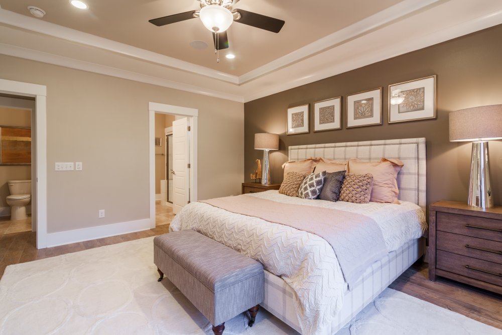 Bedroom at OakhurstCarolinaBay by Pulte