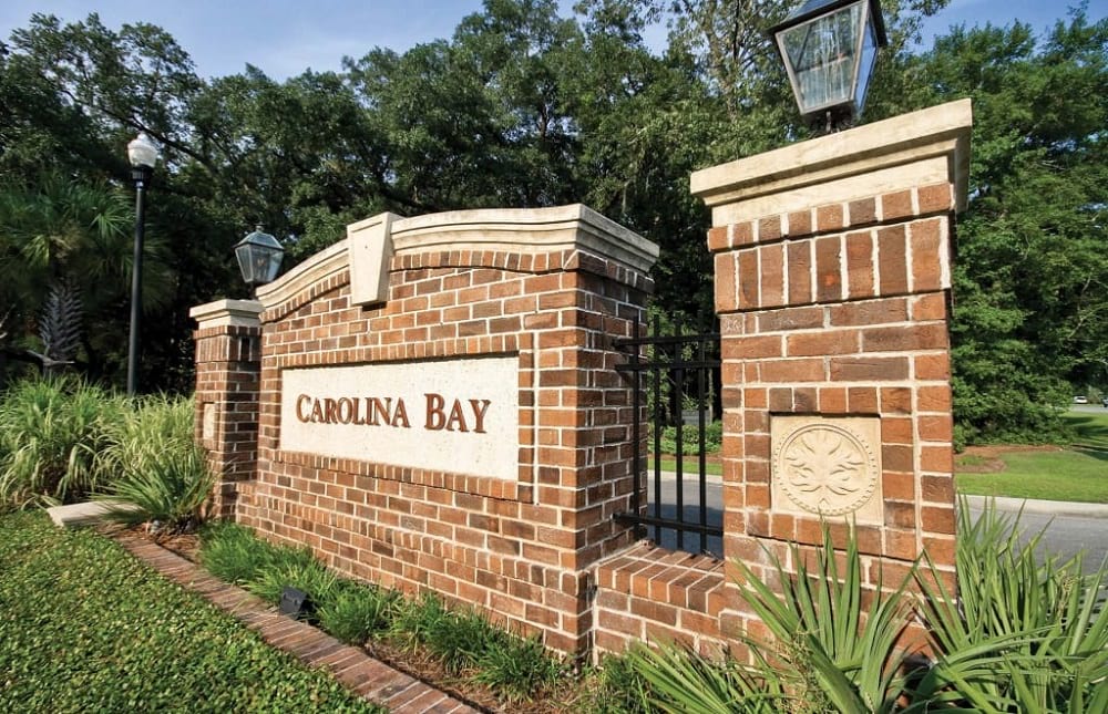 Entrance at ParksEdge by Pulte