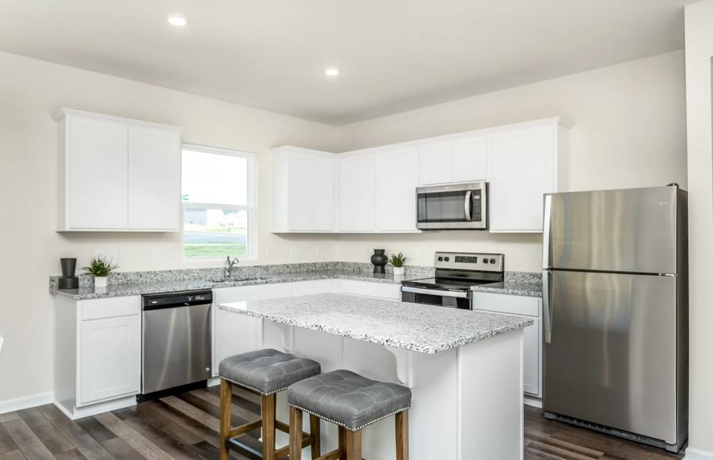 Kitchen at SalemBay by Pulte