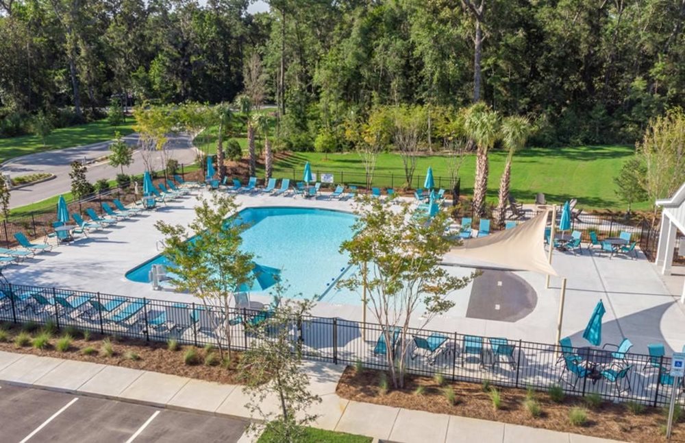 Pool at NewRiverside by Pulte