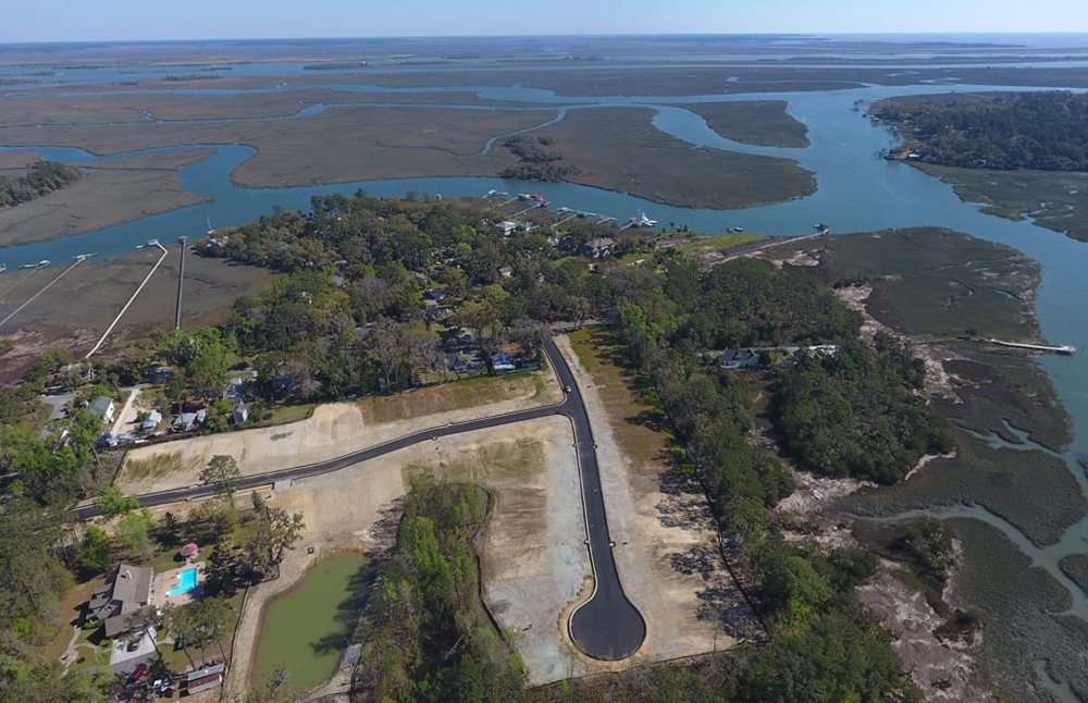 Aerial at TurnersPointe by Pulte