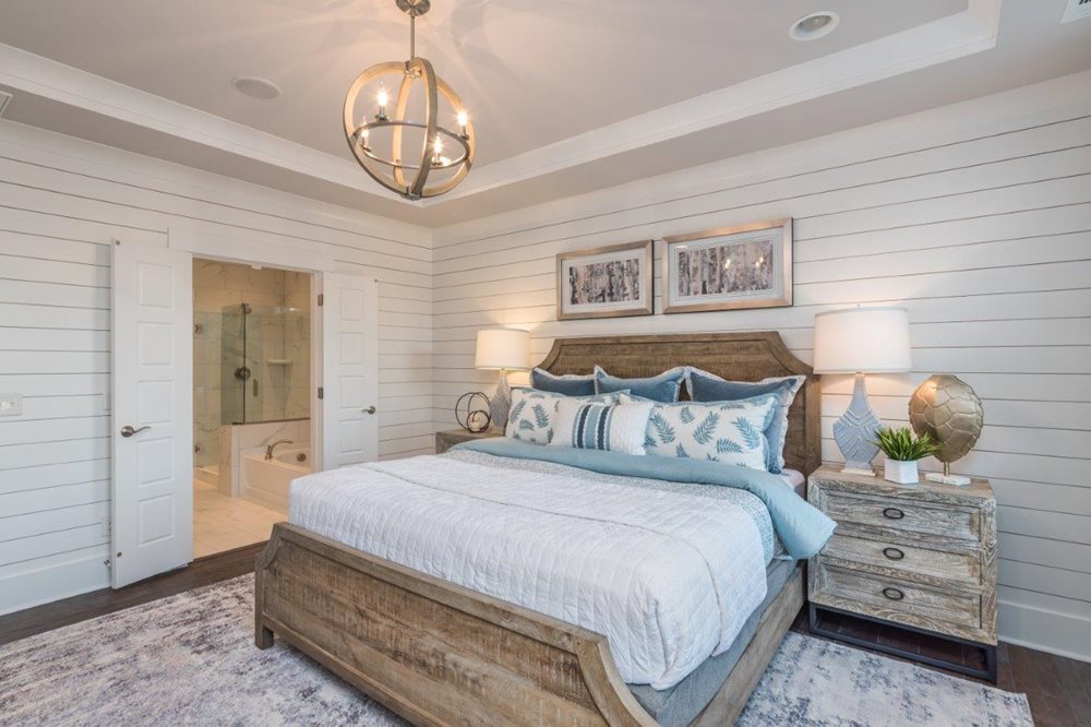 Bedroom at TurnersPointe by Pulte