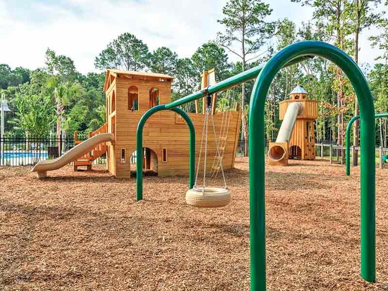 Playground at VillageCarolinaPark by SaussyBurbank