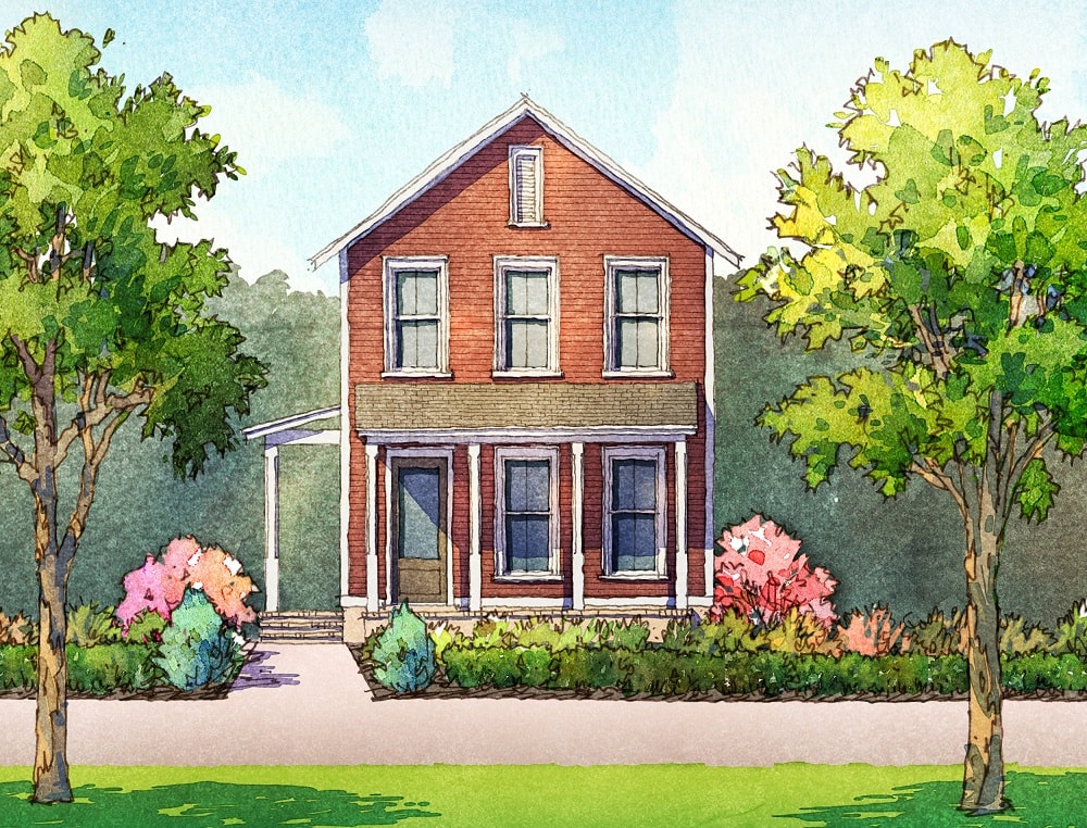 Exterior2 at SummersCorner by SaussyBurbank