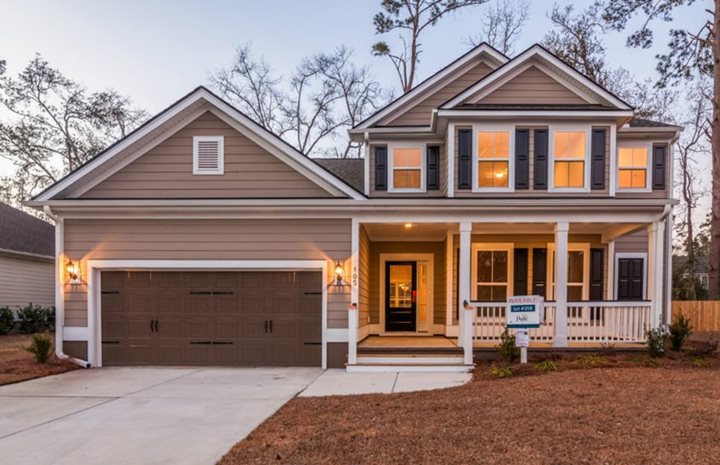 new home furman exterior pulte oakhurst carolina bay charleston sc