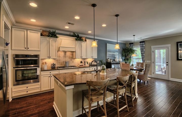 new home kitchen pulte oakhurst carolina bay charleston sc