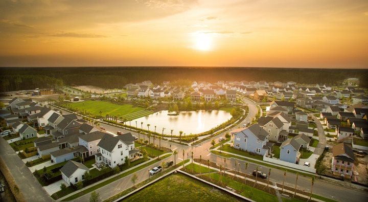 nexton aerial view summerville sc