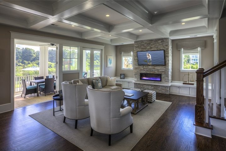 Living Room Ashton Woods Darrell Creek Mt Pleasant SC