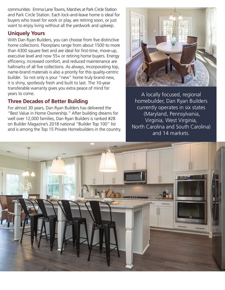 Dan Ryan New Homes Guide Cover Story March 2019 Page 3