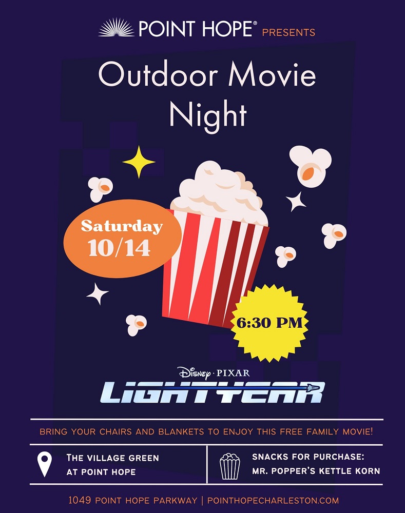Point Hope to Host Free Outdoor Movie on the Village Green on Saturday, October 14th