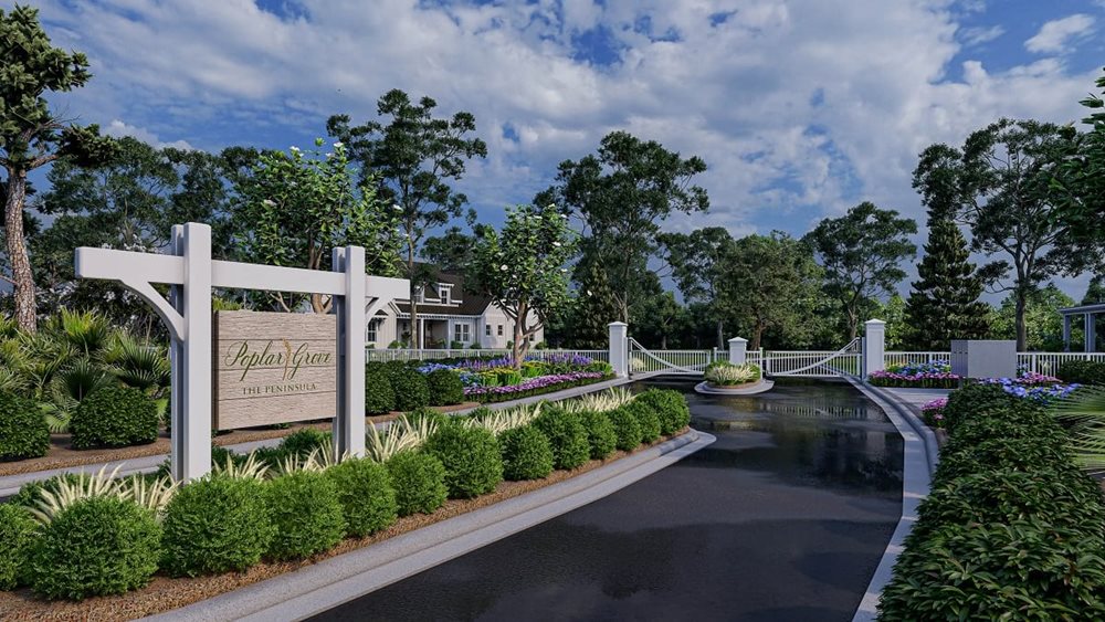 Poplar Grove The Peninsula new homes in Charleston SC Charleston
