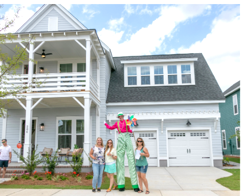 Nexton Celebrates Grand Re-Opening of Model Row: New Homes Now Available to Tour