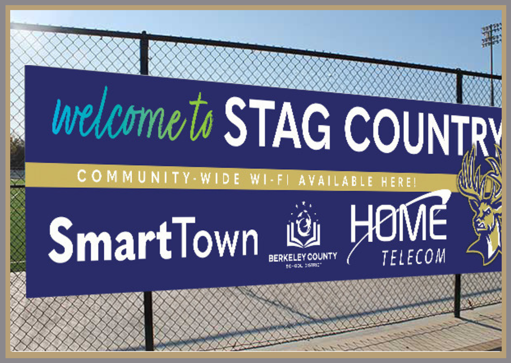 Just in Time for Football 🏈 SmartTown WiFi Connects Fans at Berkeley County Athletic Fields 