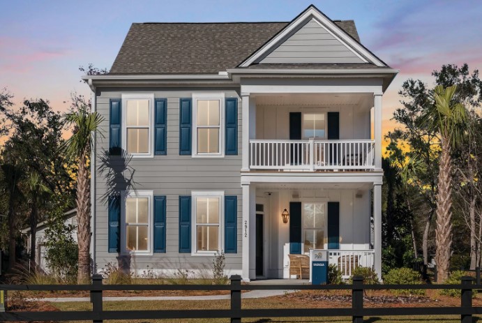 Full of possibility the Magnolia floor plan fits families of all sizes at Oakfield on Johns Island SC