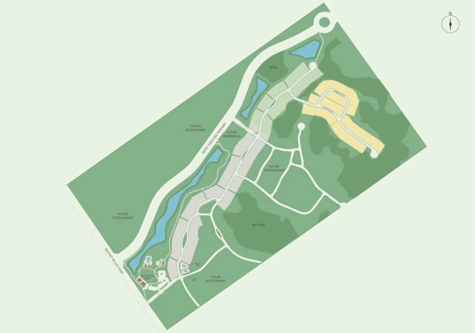 Homesite Map - Heartwood by Centex