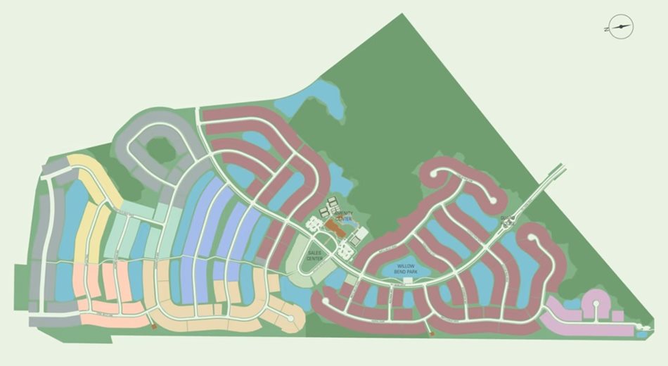 Homesite Map - Del Webb Nexton