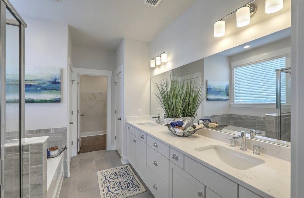 JasminePoint_Beazer_MasterBath.jpg Jasmine Point Cane Bay Summerville Beazer New Home Master Bathroom