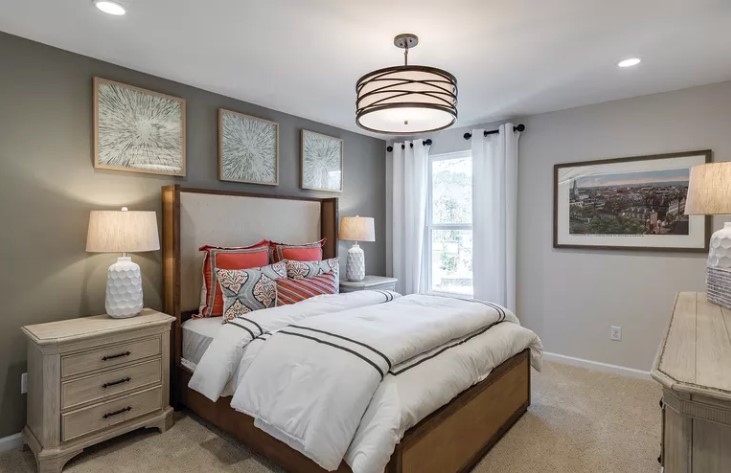 Oakfield_Pulte_MagnoliaBedroom.jpg Oakfield Pulte Magnolia Model Home Bedroom