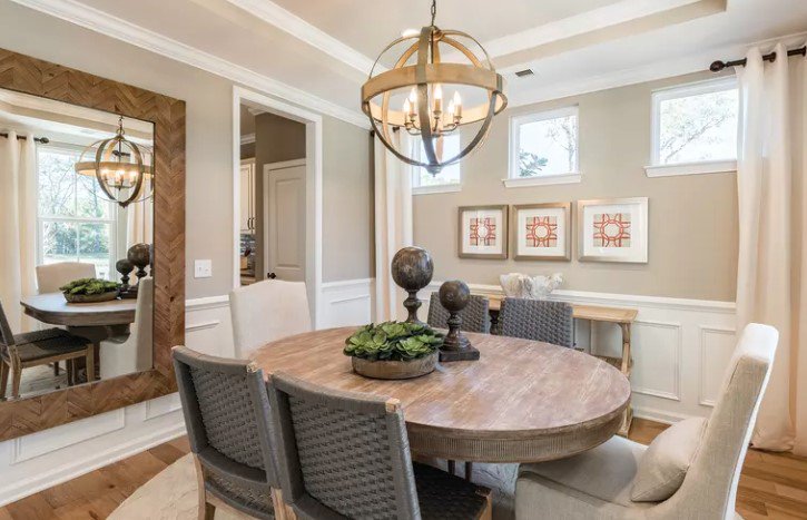 Oakfield_Pulte_MagnoliaDiningRoom.jpg Oakfield Pulte Magnolia Model Home Dining Room