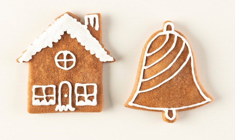New Home Gingerbread Holiday Graphic
