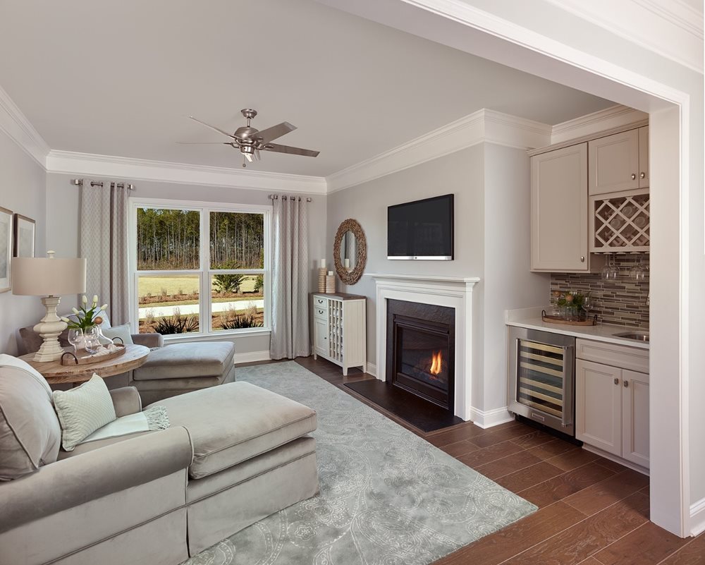 Del Webb Nexton Summerville SC New Home Model Living Room