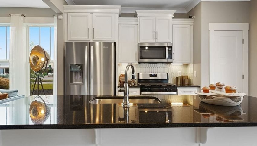 ParkCircle-DanRyan_Kitchen-Island.jpg Park Circle Station North Charleston Dan Ryan Builders Litchfield New Home kitchen island