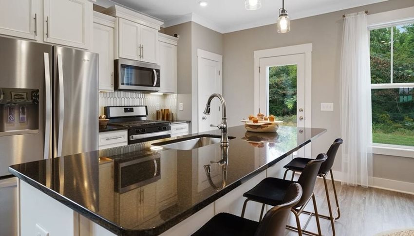 ParkCircle-DanRyan_Kitchen.jpg Park Circle Station North Charleston Dan Ryan Builders Litchfield New Home kitchen