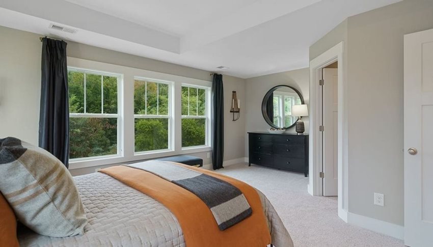 ParkCircle-DanRyan_MasterBed2.jpg Park Circle Station North Charleston Dan Ryan Builders Litchfield New Home master bedroom