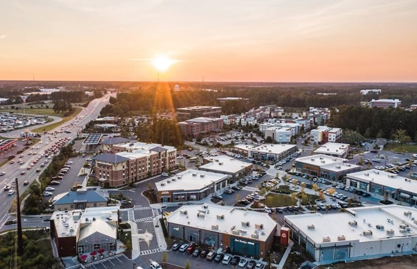 Nexton Square Summerville SC Aerial