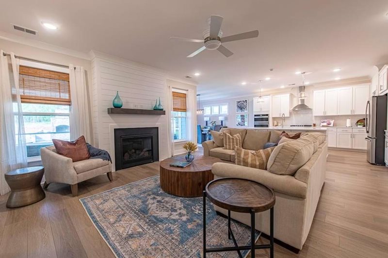 New Home Open Layout at McCords Ferry at Lake Marion