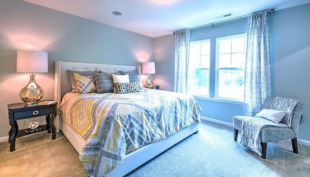 ParkCircle_DanRyan_MasterBed.jpg Dan Ryan Park Circle New Townhome Master Bedroom