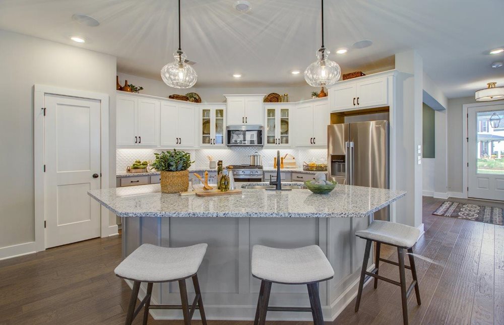 Nexton_DavidWeekleyModel_Kitchen.jpg Nexton David Weekley Jenkins Model Kitchen Summerville SC New Homes