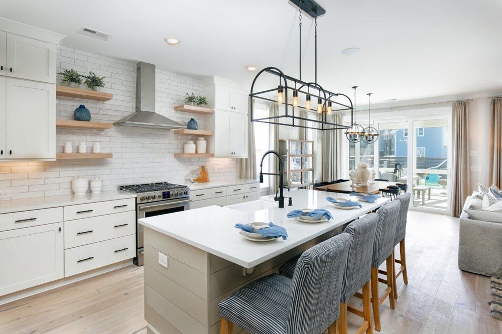 Nexton_Dickerson_Kitchen.jpg Nexton Homes by Dickerson Mendenhall Model Kitchen Summerville SC New Homes