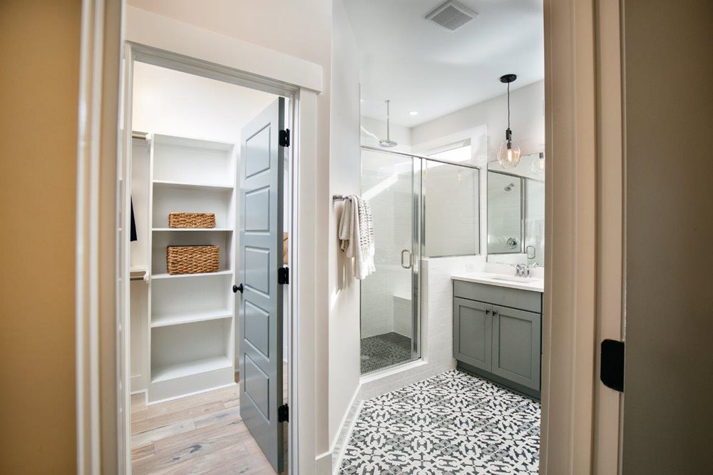 Nexton_Dickerson_MasterBath.jpg Nexton Homes by Dickerson Mendenhall Model Master Bathroom Summerville SC New Homes