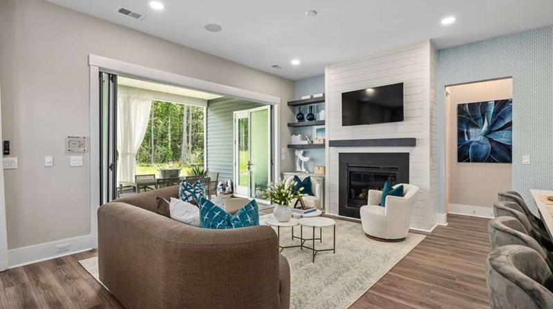 DRB Elevate - Summerwind Crossing - Enthusiast Open Living Room DRB Elevate - Summerwind Crossing - Enthusiast Open Living Room