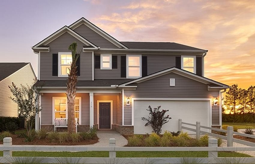 Aspire-Model-Exterior.jpg Centex Bradford Pointe Aspire Model Home Summerville SC