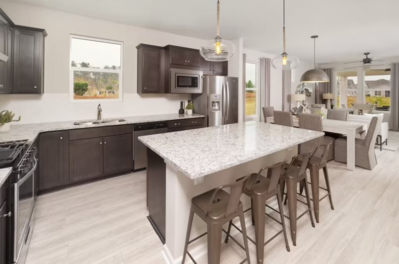 Del Webb Nexton Contour Model Home Open Layout