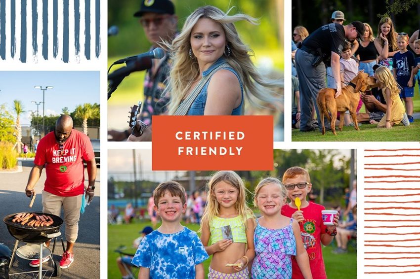 Nexton Summerville SC Certified Friendly Collage Graphic Nexton Summerville SC Certified Friendly Collage Graphic