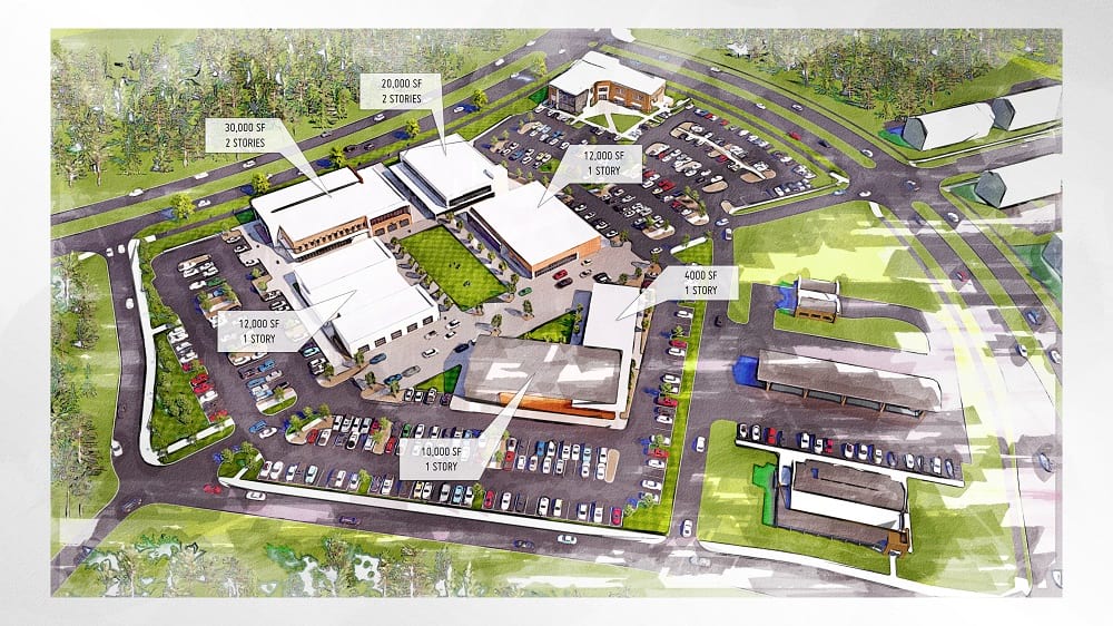 Leasing Begins at The Hub at Nexton