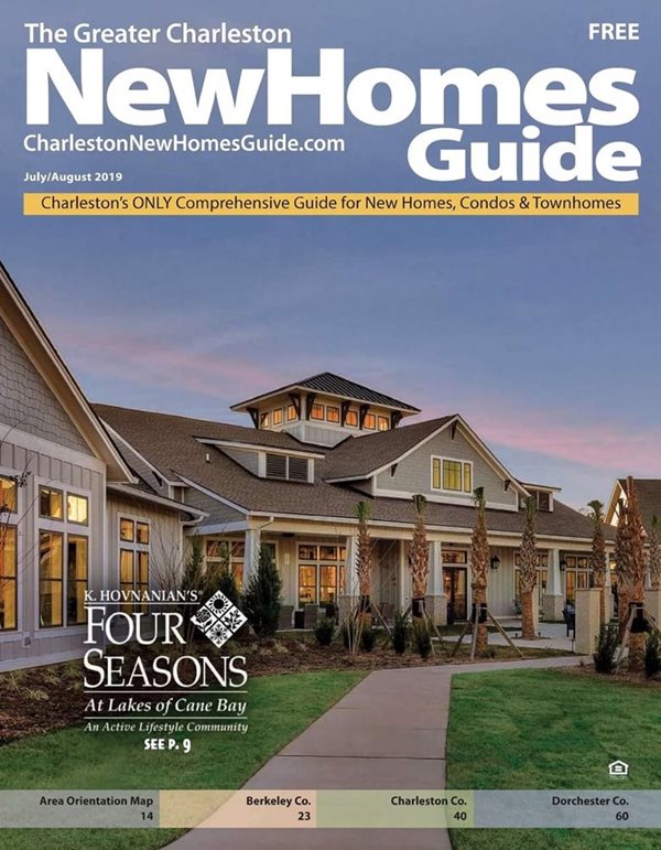 Charleston New Homes Guide Magazine Cover - Poplar Grove