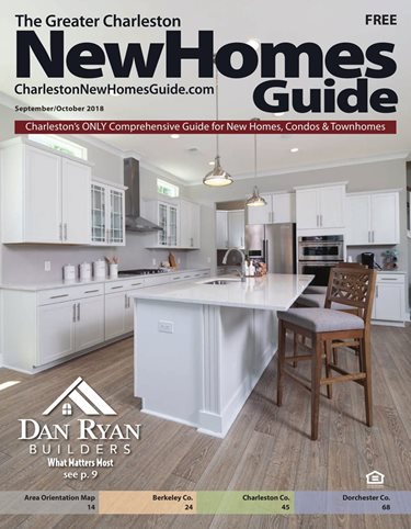Charleston New Homes Guide Magazine Cover - Dan Ryan Builders
